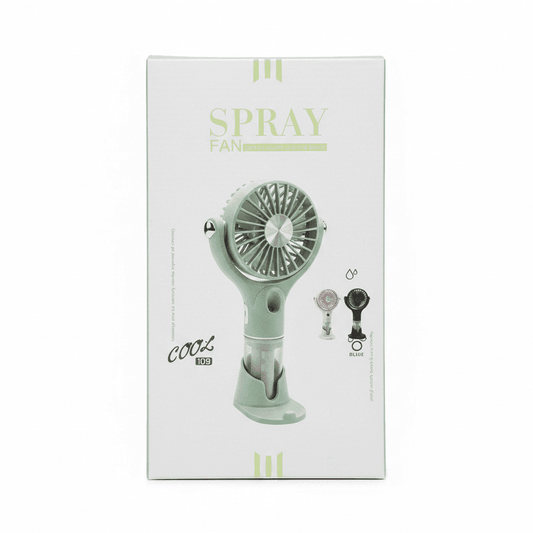 Cool Spray Fan | Handheld Mini Fan with Water Mist Spray | Rechargeable - KidsMall