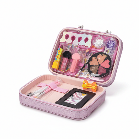 Mermaid Makeup Kit open display white background
