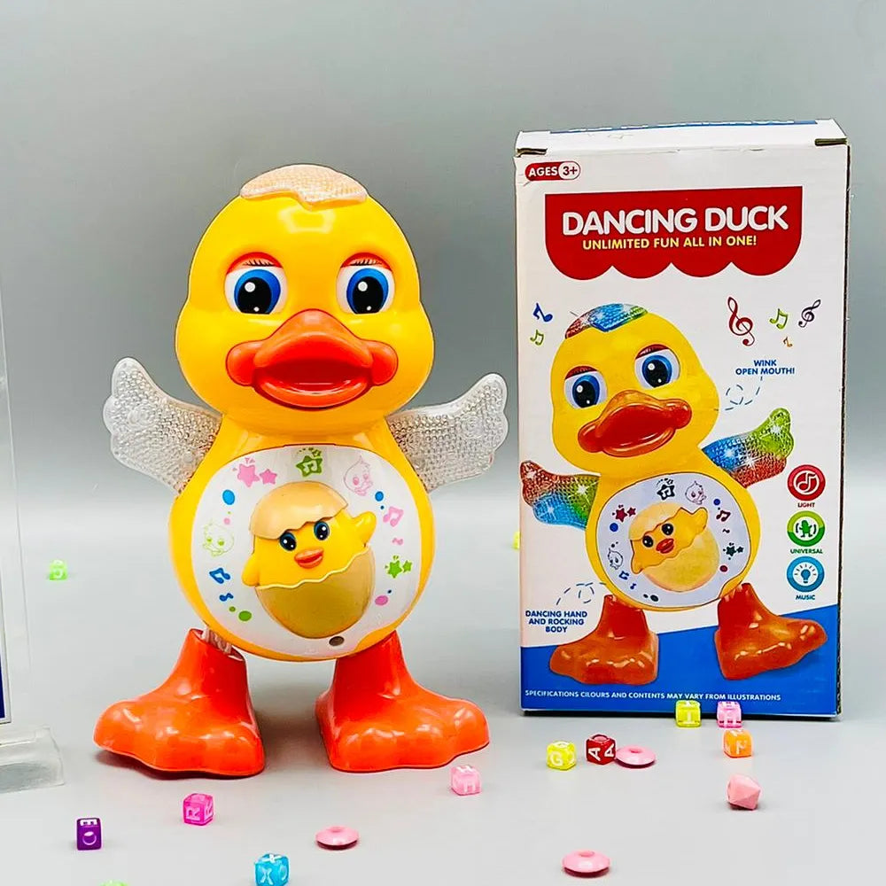 Dancing Duck Toy with Music and Lights – KidsMall