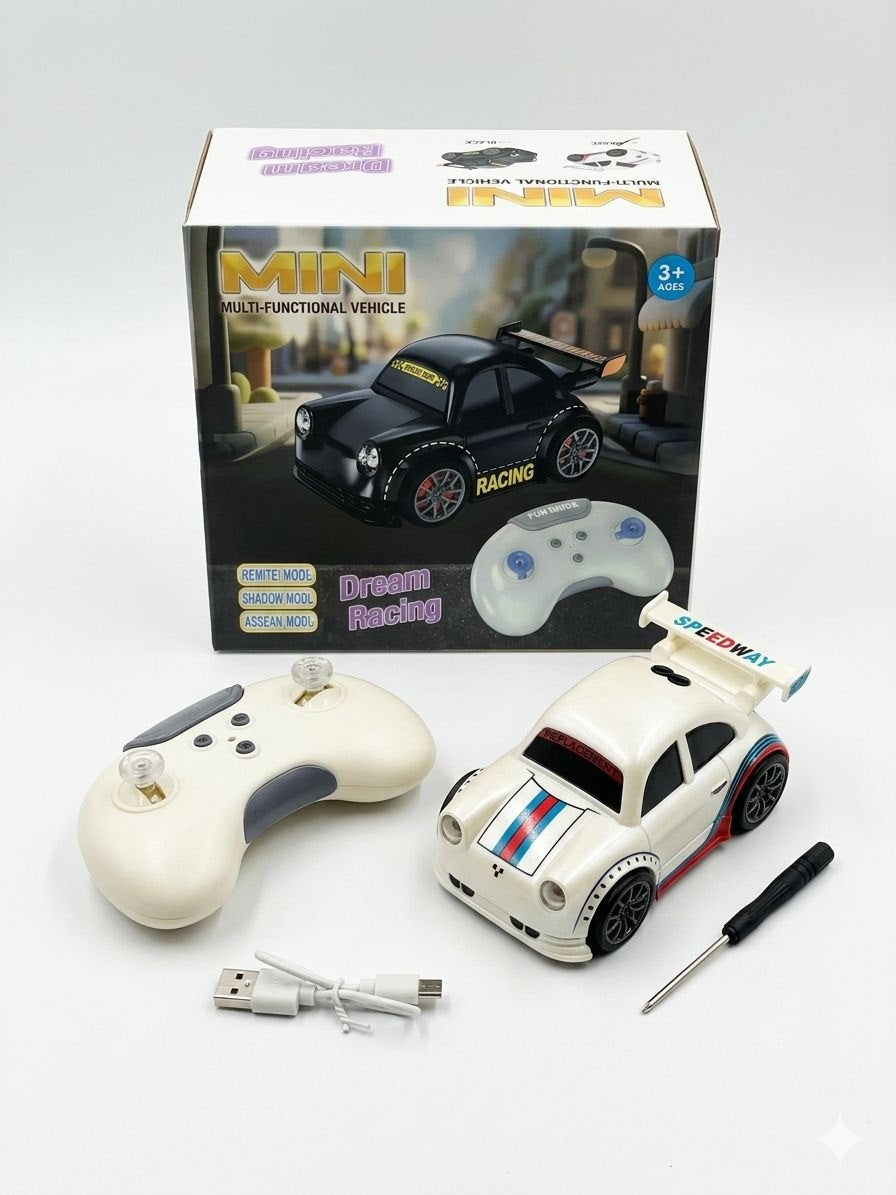 Mini Racing Remote Control Car Mini Turbo Racing Car Dream Racing RC Car Mini Speed Racer Car Kids Mini RC Racing Car