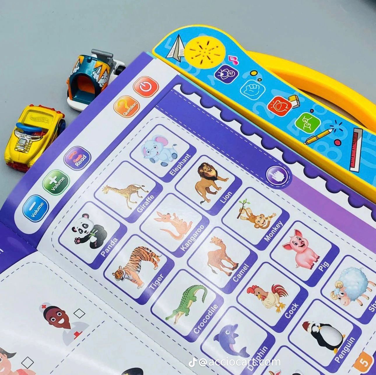 E Book For Kids Education. Sound Book