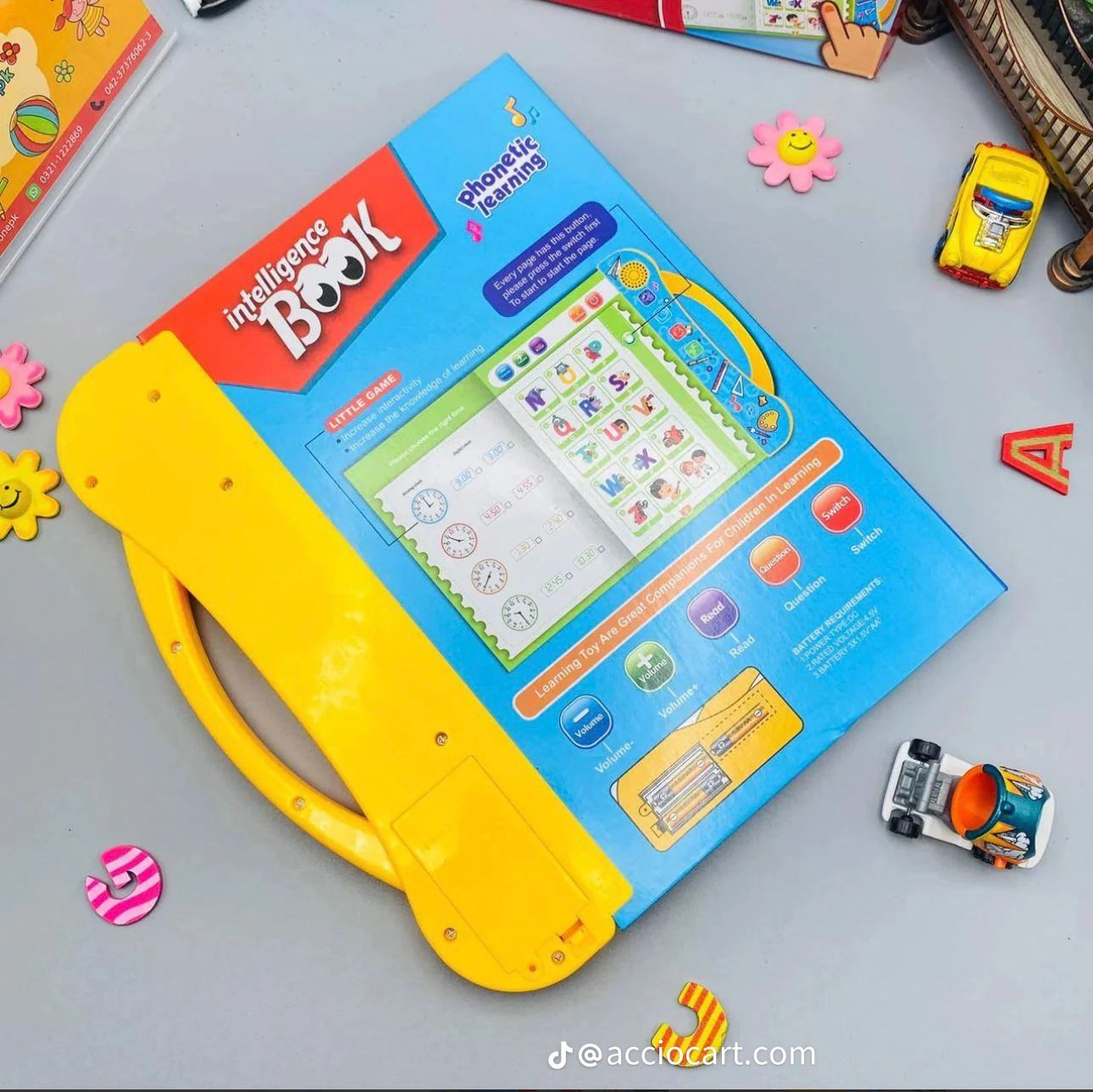 E Book For Kids Education. Sound Book