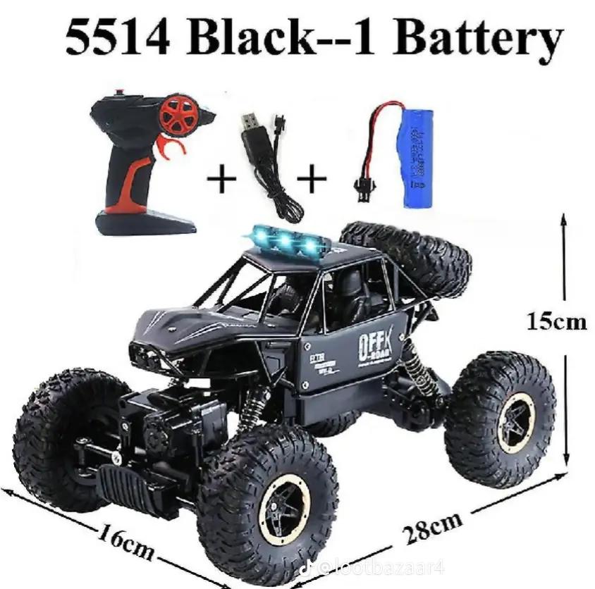 Rock Crawler Alloy Metal Remote Control Monster Truck