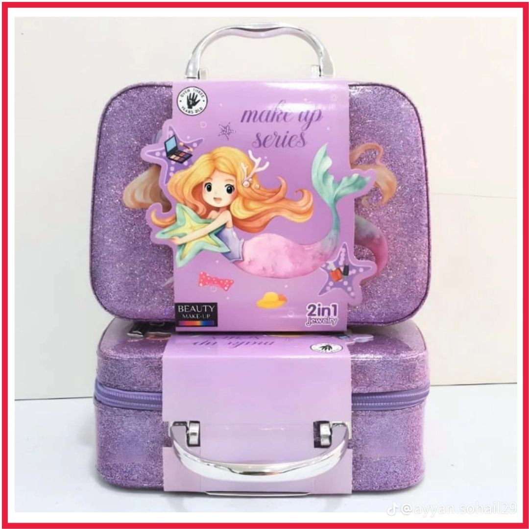 2 in 1 Beauty Makeup Bag for Kids
