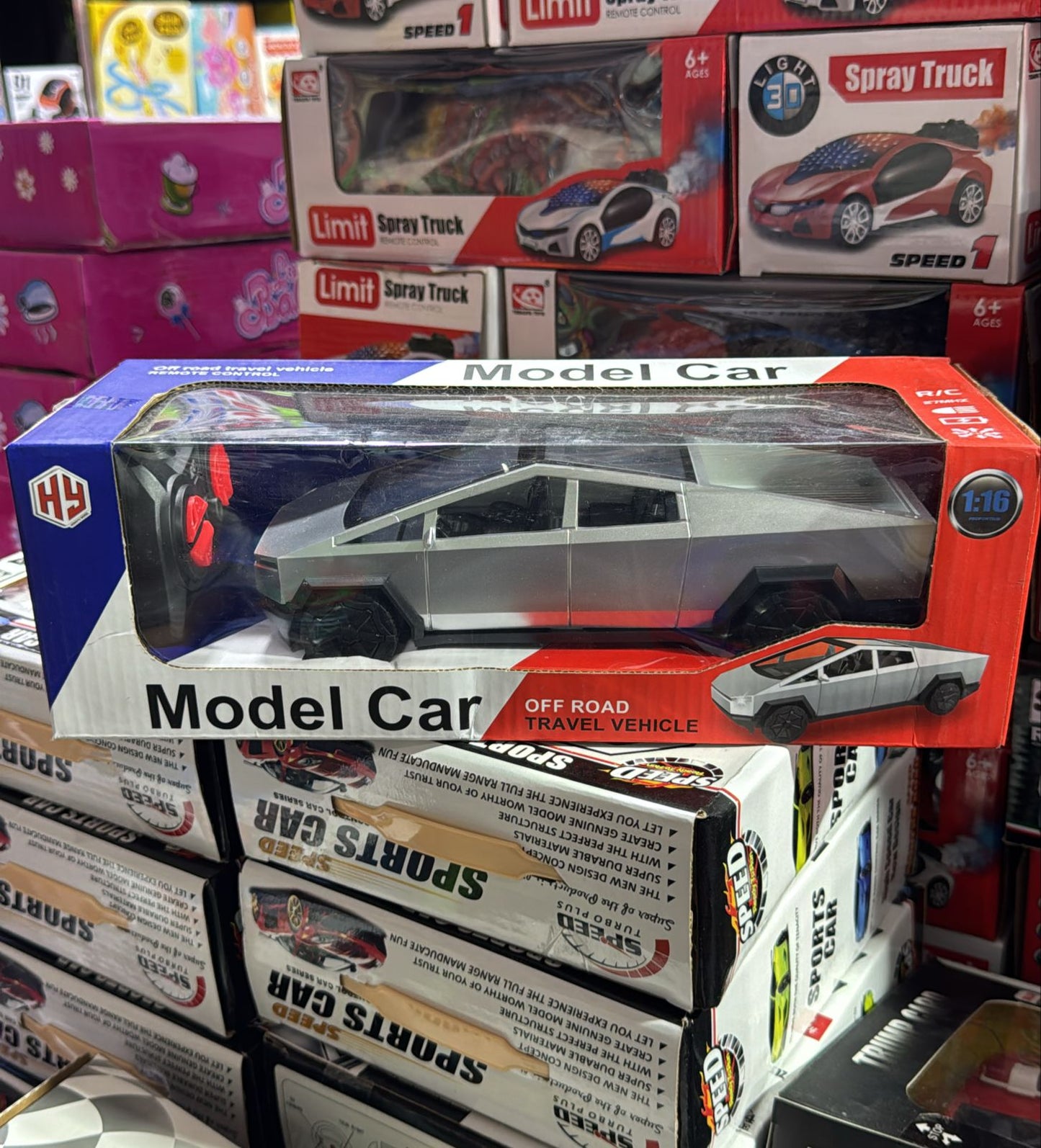 RC Cybertruck Model Car Off Road Remote Control 1:16 Scale - KidsMall Pakistan