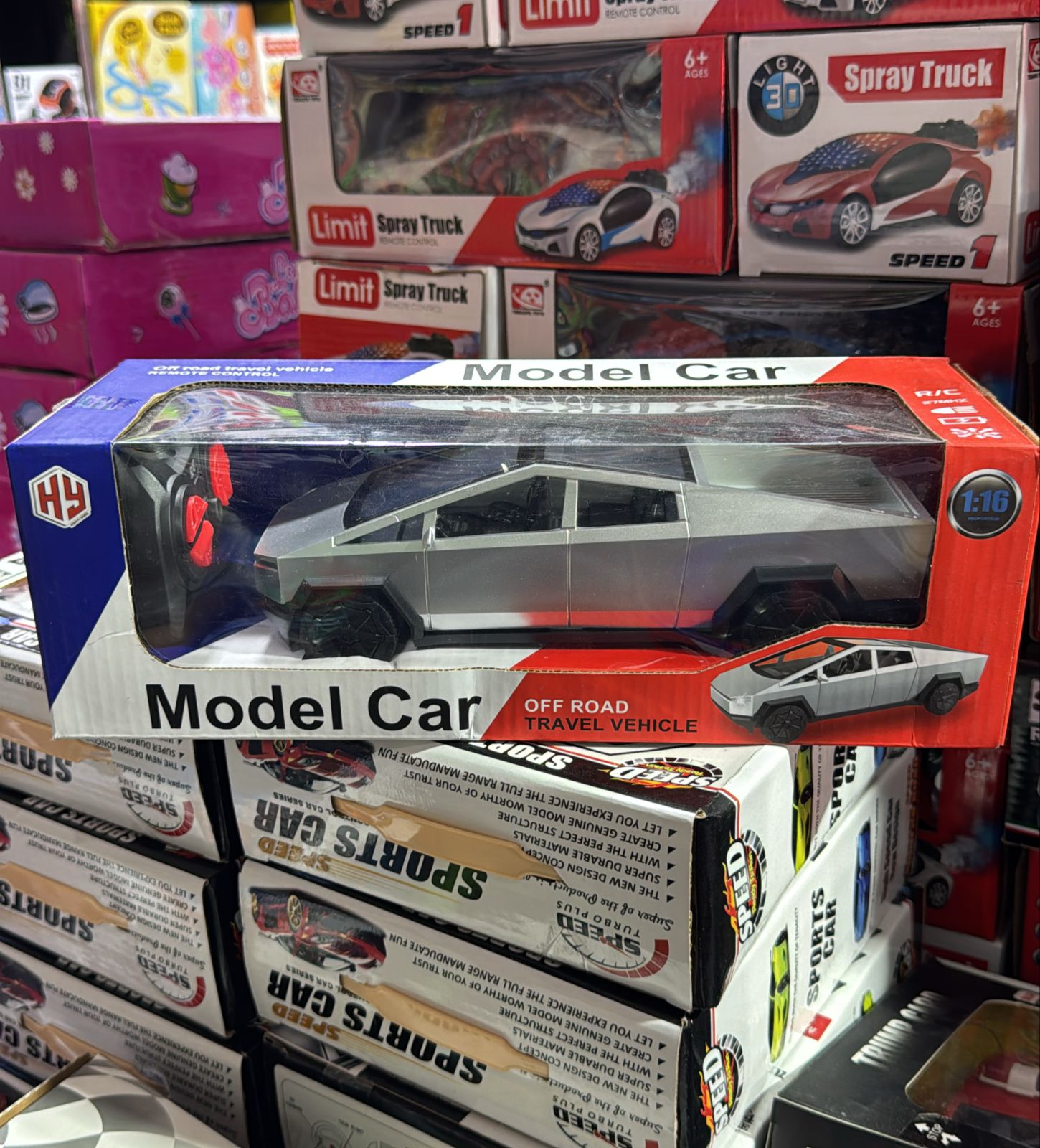 RC Cybertruck Model Car Off Road Remote Control 1:16 Scale - KidsMall Pakistan
