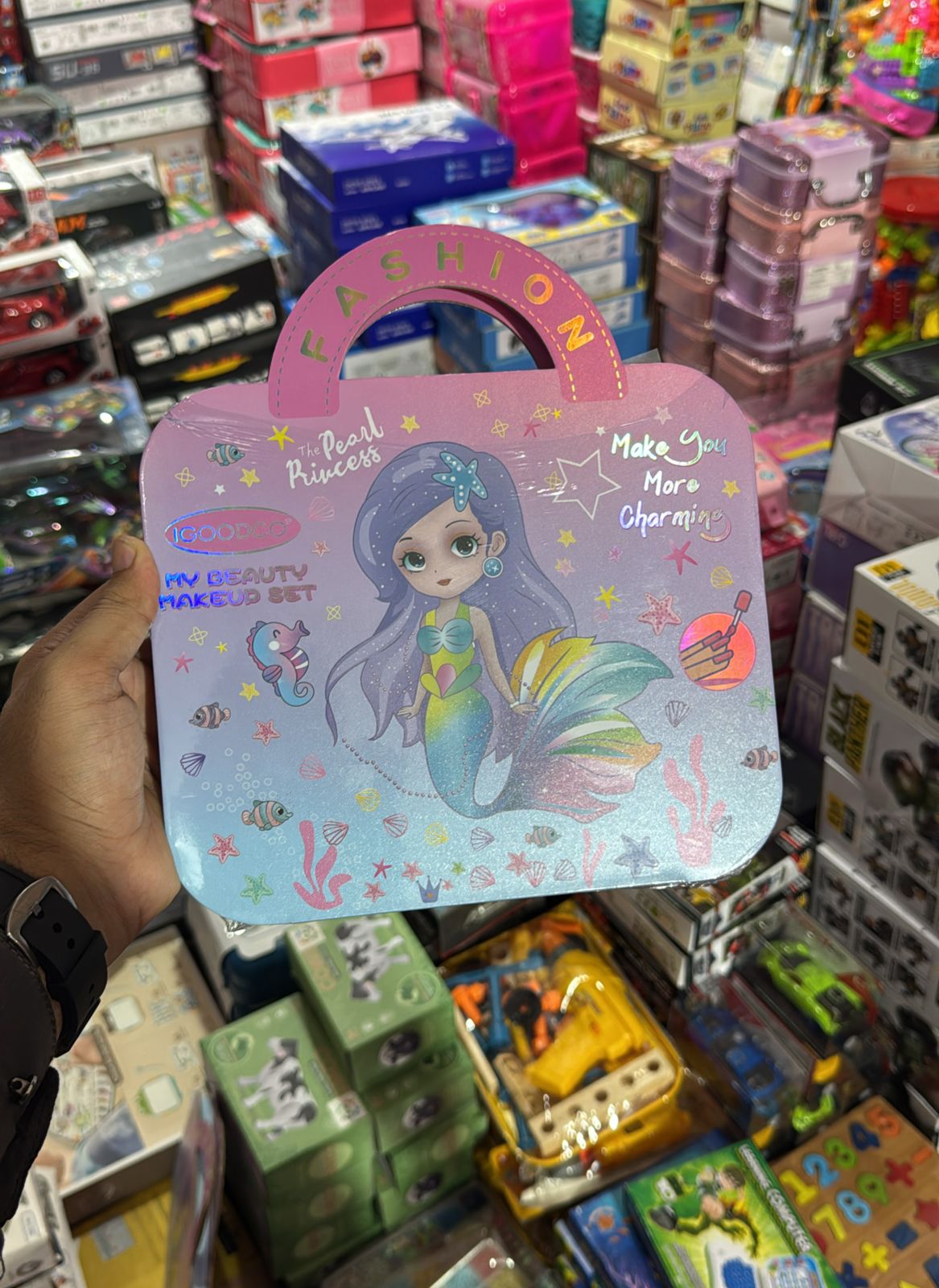 Pearl Princess My Beauty Makeup Set Mermaid Handbag - KidsMall Pakistan