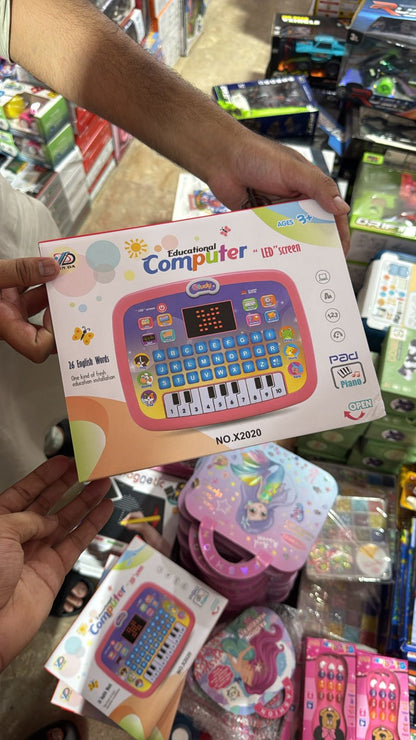 Educational Computer Pad LED Screen Piano - KidsMall Pakistan