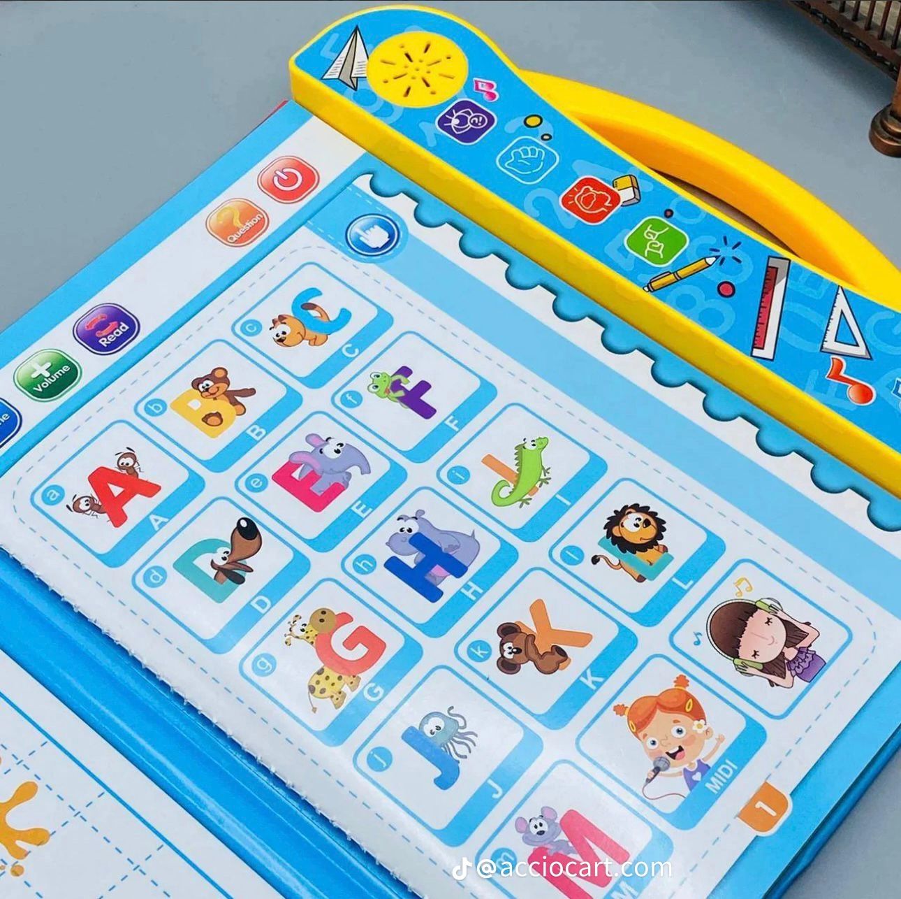 E Book For Kids Education. Sound Book