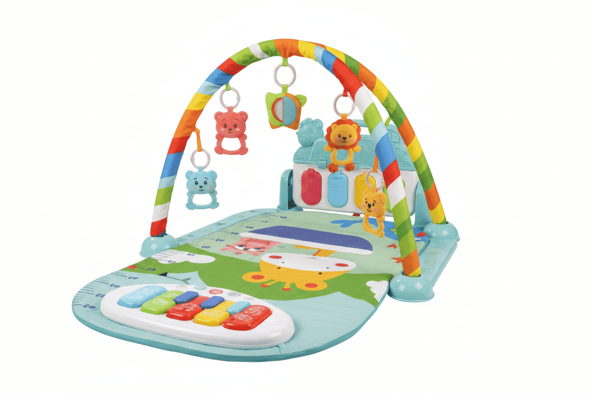 Children's Pedal Piano Baby Gym Play Mat | Limbs & Sensory Development Toy 0+ - KidsMall