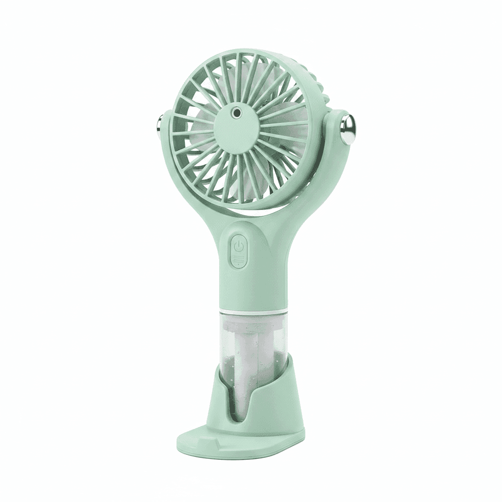 Cool Spray Fan | Handheld Mini Fan with Water Mist Spray | Rechargeable - KidsMall