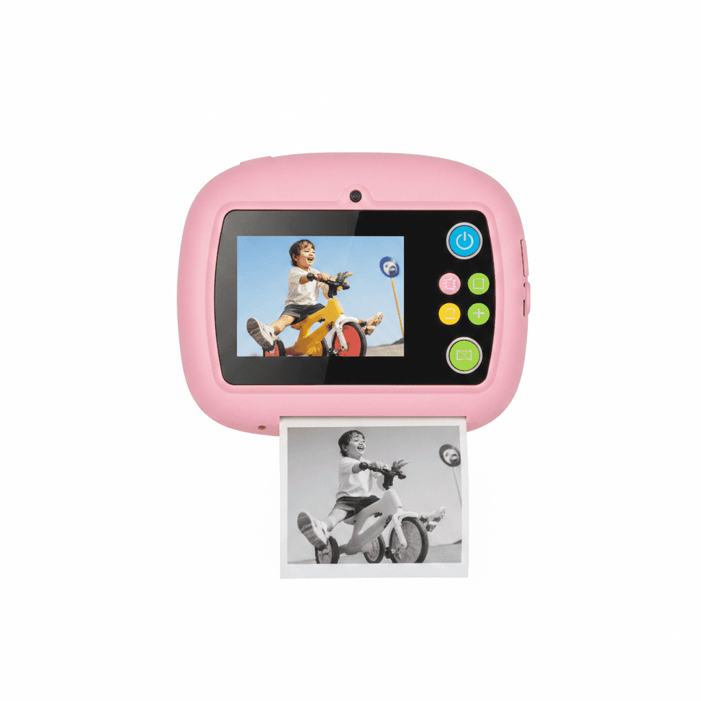 DIY Instant Digital Camera for Kids | Instant Print Camera with Large Screen - KidsMall