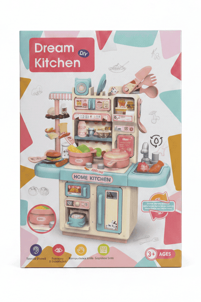 Dream DIY Kitchen Home Kitchen Playset | Stove Oven Sink Set for Girls - KidsMall