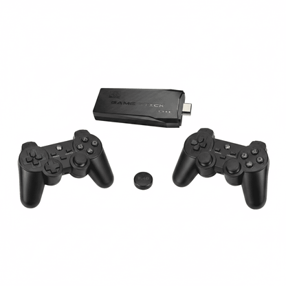 Game Stick Lite | 2.4G Wireless HDMI Gaming Console with 2 Controllers - KidsMall