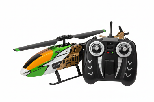 RC Helicopter RFD-018 enhanced white background product photo