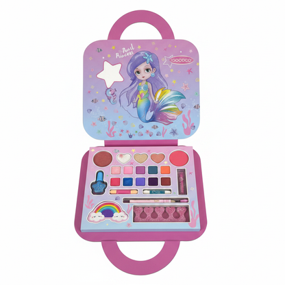 Pearl Princess Makeup Set open kit display white background