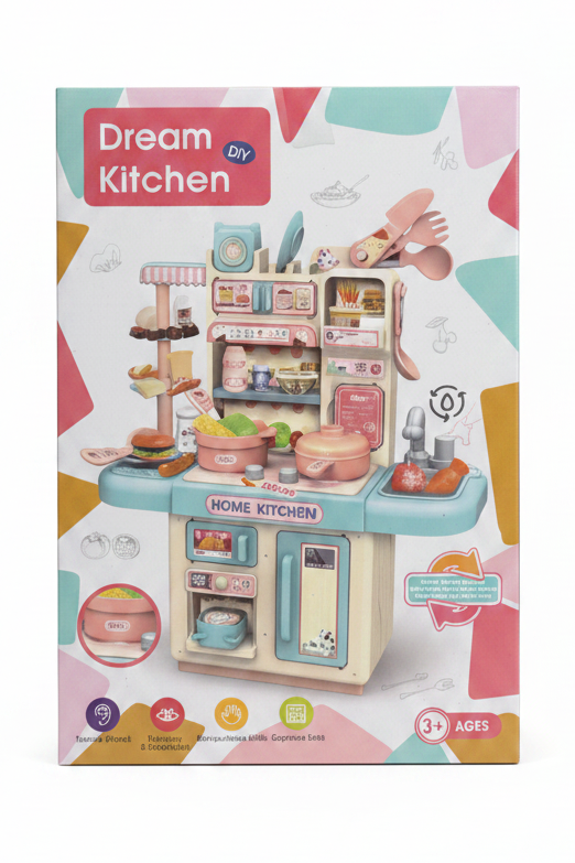 Dream DIY Kitchen Playset box packaging mockup