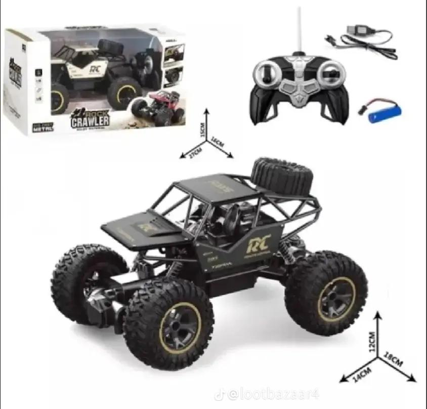 Rock Crawler Alloy Metal Remote Control Monster Truck