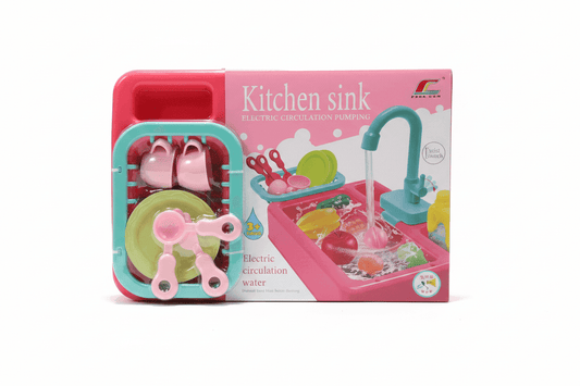 Kitchen Sink Electric Circulation Pumping Toy | Real Water Flow for Girls - KidsMall