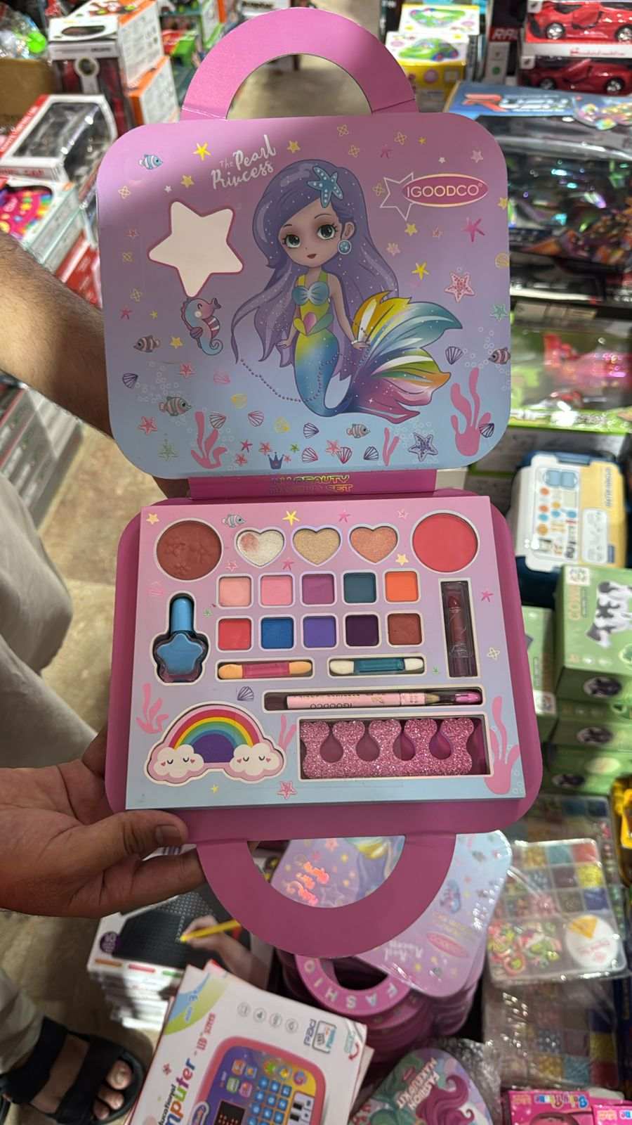 Pearl Princess My Beauty Makeup Set | Mermaid Handbag Kit for Girls - KidsMall