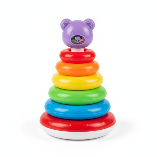 Rainbow Stacking Rings