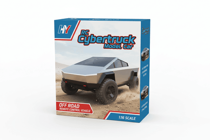 RC Cybertruck Model Car | Off Road Remote Control Vehicle 1:16 Scale - KidsMall