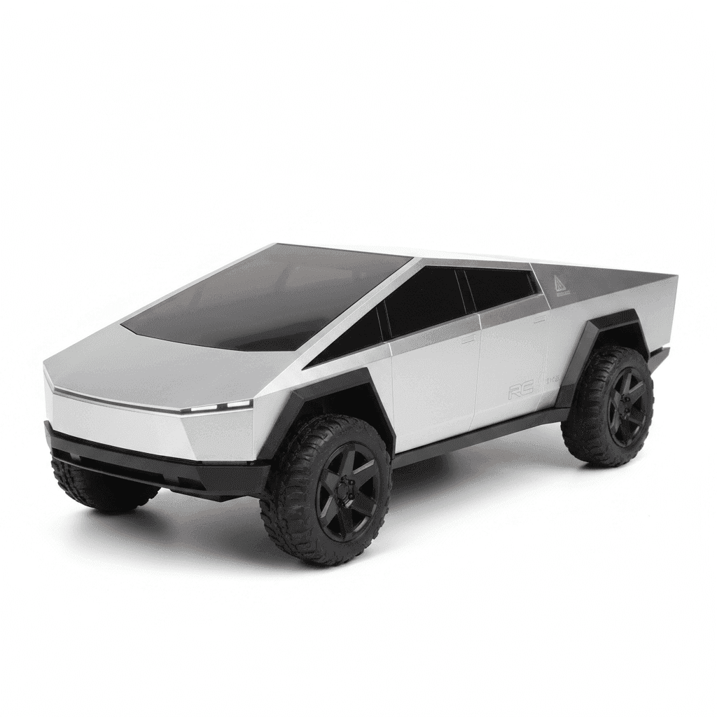 RC Cybertruck Model Car | Off Road Remote Control Vehicle 1:16 Scale - KidsMall